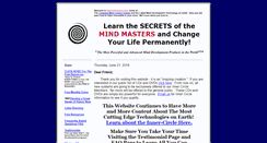 Desktop Screenshot of hypno-success.com